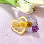 ハートレモン　ヘアクリップ 