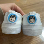 似顔絵 靴用ネームタグ　2セット