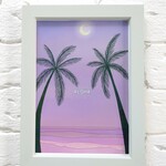 《Fantastic Starry Sky🌴🌙🌴Purple skyタイプ》A5フレーム入り     