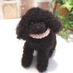 黒プードル♡大きめサイズ