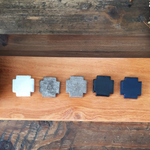 陶土のクロス箸置き