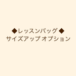 【レッスンバッグ 追加オプション】