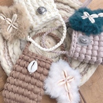 Izumi様専用出品【milk×brown】♱ key case & charm ♱