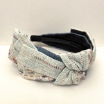 LINTON TWEED♡大人のヴィンテージデニム♡リボンカチューシャ♡幅広