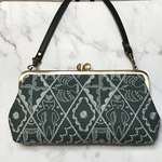 ミナペルホネン  がま口スマホショルダーバッグ
