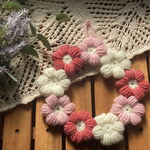 お花のもこもこリース❁︎さくら