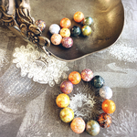 sale【10コセット】JIRI＊IVANA #czech beads#チェコビーズ　planet round10㎜ mix assort 