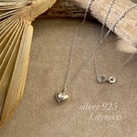 silver925/プチハートカレンシルバーネックレス/44.5cm