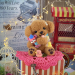 トイプードルちゃんはぬいぐるみがお好き☆