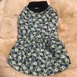 犬服 花柄ワンピ