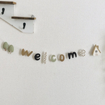 welcomeお家ガーランド☖⋰