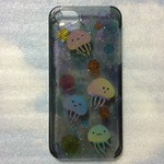 iPhone5 ユラユラきらきらクラゲ
