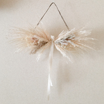 リボンスワッグ　　beige pink
