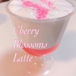 Cherry Blossom Latte【液体のり使用】