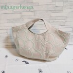 マルシェトート(tambourine、light gray) 小サイズ