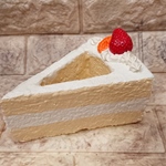 モルタル誇張したショートケーキ