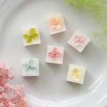 ⭐︎プチギフト⭐︎アジサイのサイコロアロマワックス