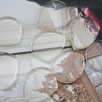 10個入〕Import Parts No.65 クリアカボション