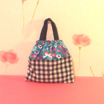 お花畑バッグインバッグ♡オムツポーチとしても