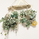 流木ドライフラワースワッグ