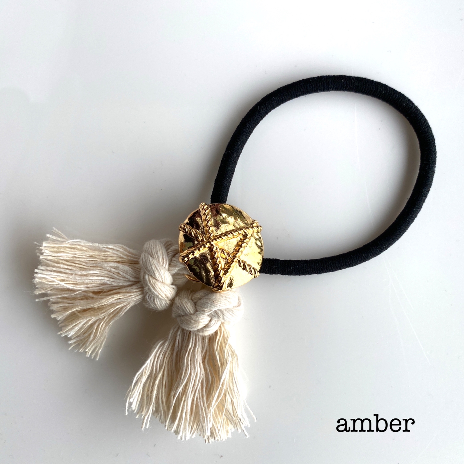 Tシャツヤーン ヘアゴム - AMBER'S GALLERY | minne byGMOペパボ 国内