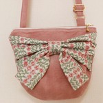 キッズ♡liberty（リバティ）・リボン（りぼん）のポシェット