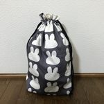 うさぎのお着替え袋
