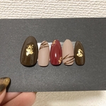 バレンタイン　ネイルチップ