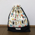 【再販】ふわふわバルーン！動物たちのお着替え袋