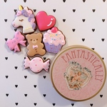 期間限定 ♡お菓子のミカタ♡エンジェル缶♡ココアアイシングクッキーセット