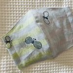 riri0919様専用　ミナペルホネン choucho 肌にやさしい接触冷感マスク　刺繍マスク