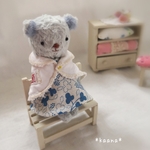 ＊マントがすきな blue Bearさん ベンチset＊