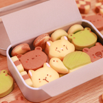 *可愛さギュッと詰まった6種のどうぶつクッキー缶*