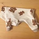 テディベアのロンパース　犬服　Sサイズ　🧸在庫分のセールです♪