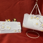 2個セット　小花いっぱい　ぴったりサージカルマスク　ロングandマーガレットフラワー　ロング
