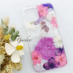 押し花スマホケース iPhone13Promax iPhone11 iPhone12mini iPhone12 iPhone12proiPhone13 iPhone13mini  Xperia10II