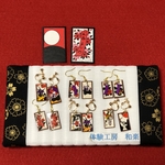 ミニ花札ピアス　お得な2セット（札の選択は出来ません）