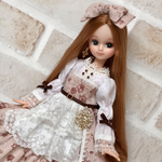 リカちゃんサイズ　22cmドールサイズ rose choco