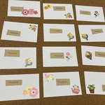 かわいいサンキューカード