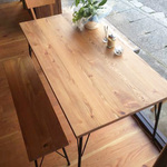 Table&bench set 14*75 限定品　