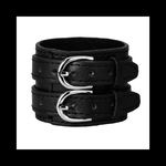 再販【Leather@Wbelt_buckle ブレス。】﻿レザー バックル レザー スタッズ ベルト ブレスレット メンズ モード ストリート ピープス パンク ロック ユニセックス