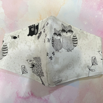 Lサイズ❣️あらいぐま・薄地・立体マスク・手作り・ハンドメイド