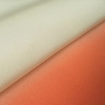 淡い橙色ぼかし 正絹錦紗ちりめん 丹後ちりめん 八掛生地 No.123【60cm×35cm】着物の解き 和布 リメイク素材 silk100%