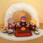 かまくら遊び♪のちょこっと飾り