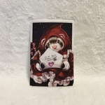 赤ずきんフェレット🐹アートカード🌟