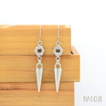 ナット＆スパイクのフックピアス