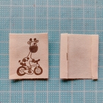 タグ　布タグ　アニマルタグ　キリン