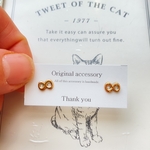 ∞ピアス　樹脂ピアス