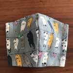 【送料込】洗濯ねこ♡立体マスク SS〜L