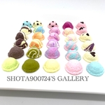 ［再販5］湘南海岸のアイスクリーム屋さんフェイクスイーツ　マスクチャーム　ピアス　樹脂ピアス　ノンホールピアス　イヤリング　マグネット　ストラップ　キーホルダー　ぱっちんどめ